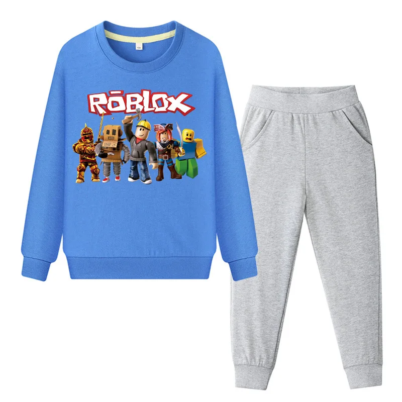 

Girls Long Sleeve Children Set Animals Kids Boy Suits Boys Clothing Sets Printed Cotton Sweater Outfit