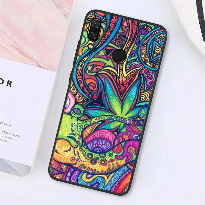 MaiYaCa красочный психоделический Стильный чехол для телефона Xiaomi Redmi8 4X 6A 9 8A note pro 5Plus