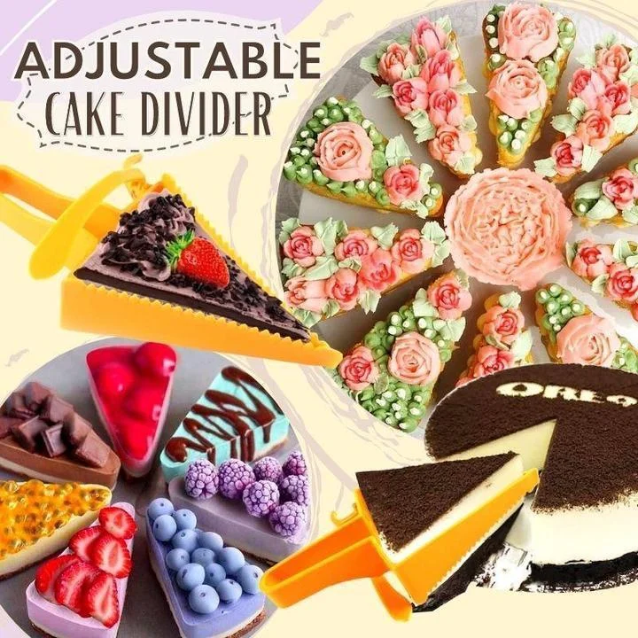 

Adjustable Cake Knife Plastic Cake Separator Bread Cutter Slicer Cutting Fixator Kitchen Accessoires Tool Baking Pastry Tools