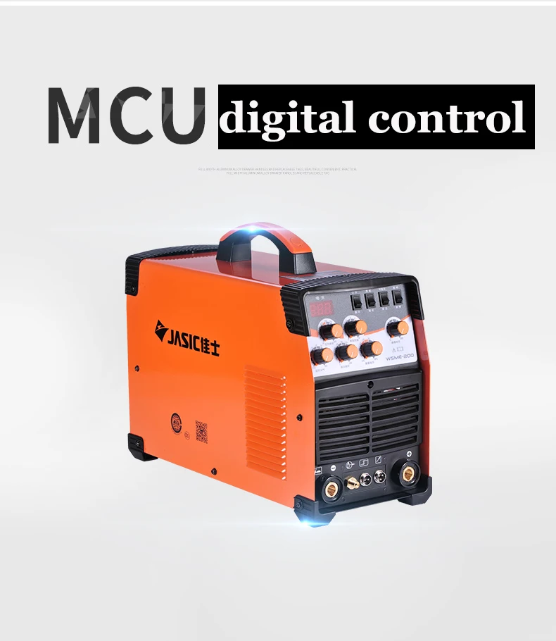 JASIC WSME-200 TIG-200P AC DC tig сварочный аппарат с аксессуарами двойной импульсный аргонодуговой сварочный аппарат бытовой алюминий