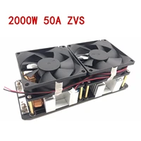 2000w 50a high power zvs low voltage induction heating board flyback driver heater tesla coil heaters 4 tube module