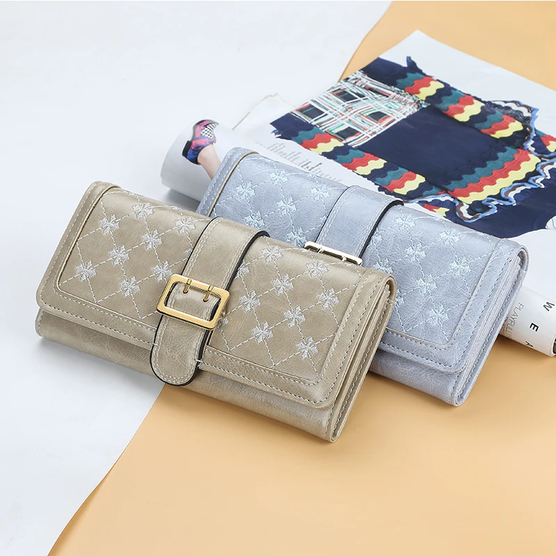 

Baellerry Casual Women Wallets Female Purse Black Housekeeper Ladies Purses & Wallet Fashion Money Bag