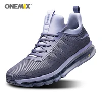 onemix mens running shoes high top air cushion trail sport shoe outdoor jogging tennis sports fitness breathable man sneakers