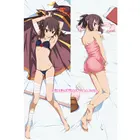 Наволочка KonoSuba Dakimakura Megumin 12, наволочка для подушки, домашнее постельное белье, декоративная наволочка на заказ