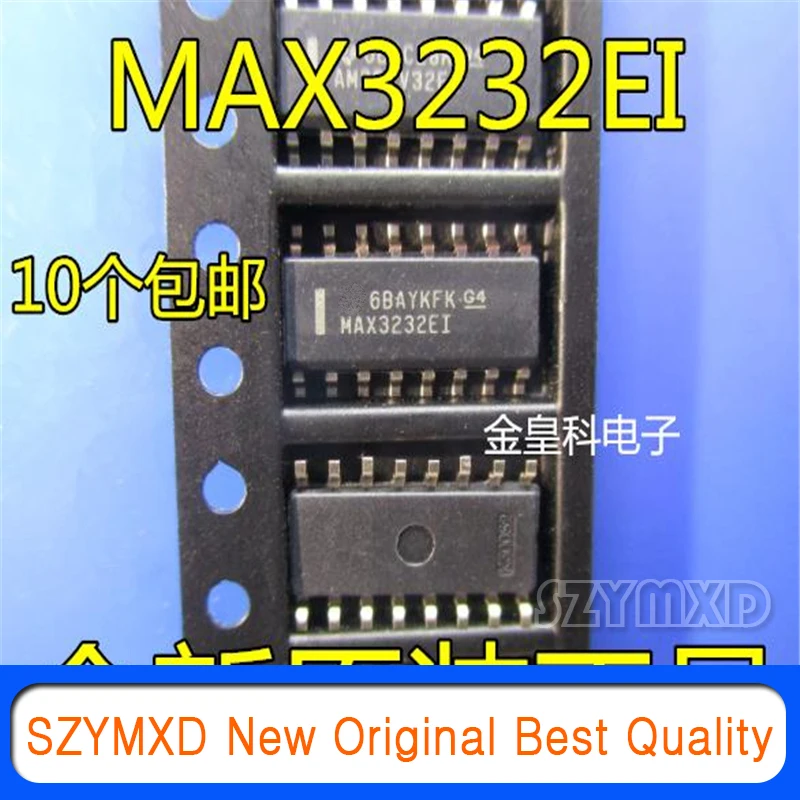 

10Pcs/Lot New Original MAX3232EIDR MAX3232EID MAX3232EI SOP16 original quality In Stock