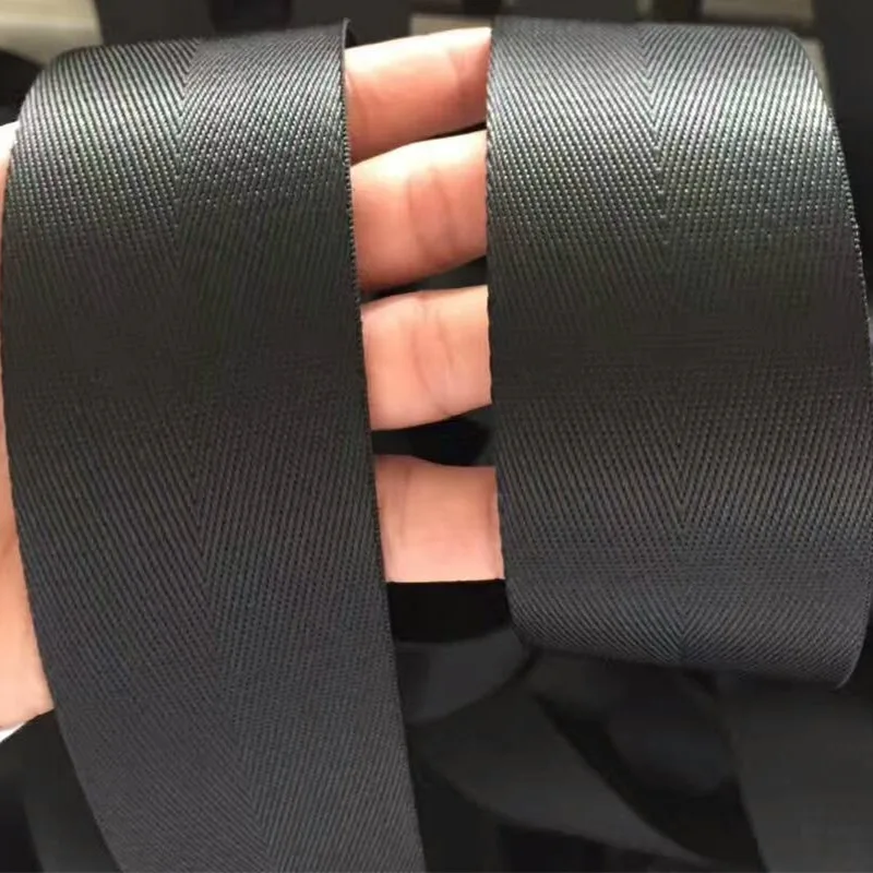 5 м 38 мм высокое качество цветной ремешок DIY поясной ремень нейлоновая тесьма с узором «елочка» ранец обвязка швейная сумка Аксессуары для ремня