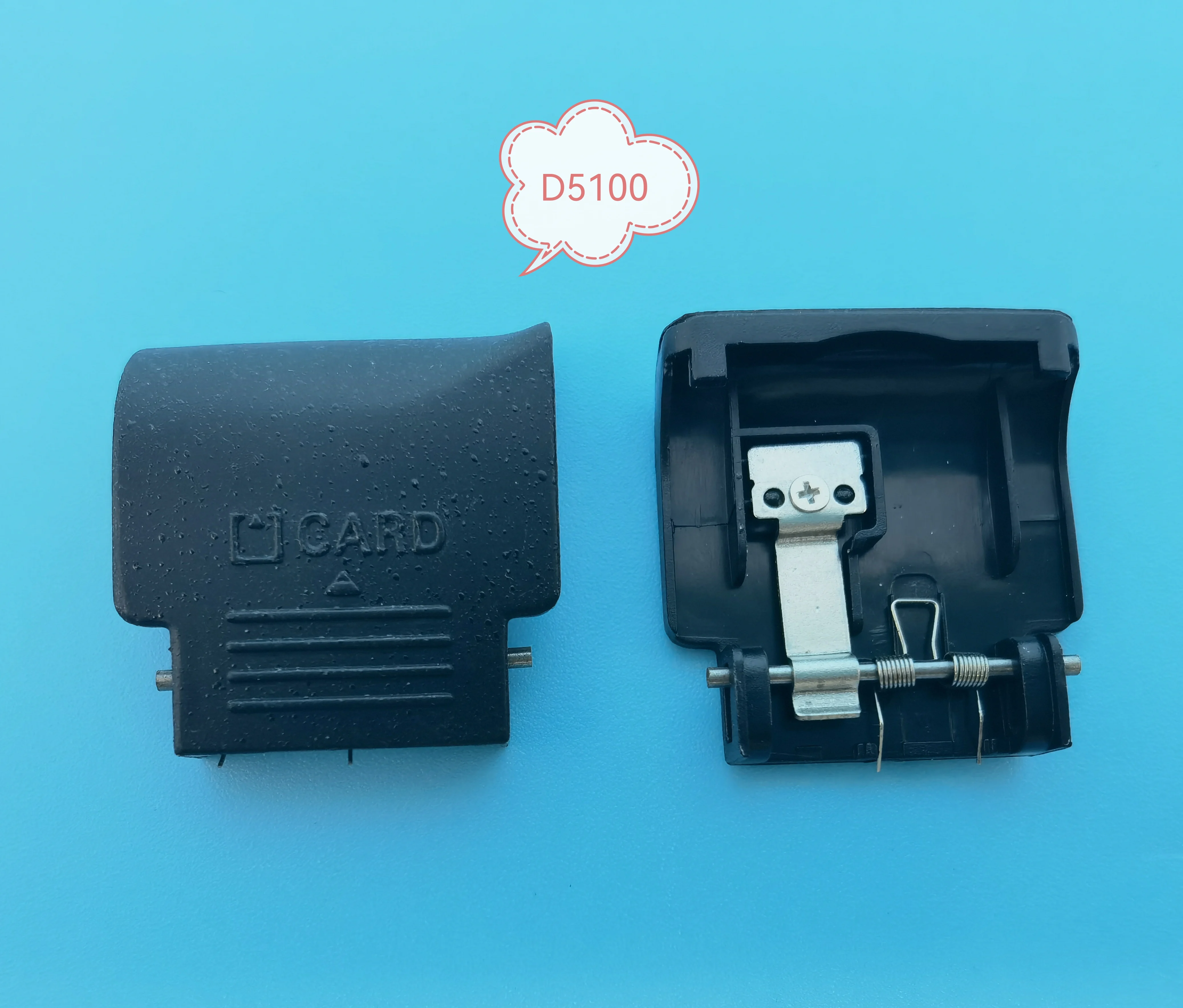 new oem Repair Parts For Nikon D3200 D40X D40 D60 D5200 D3000 D3100 D5100 SD Memory Card Door Cover 1pcs | Электроника