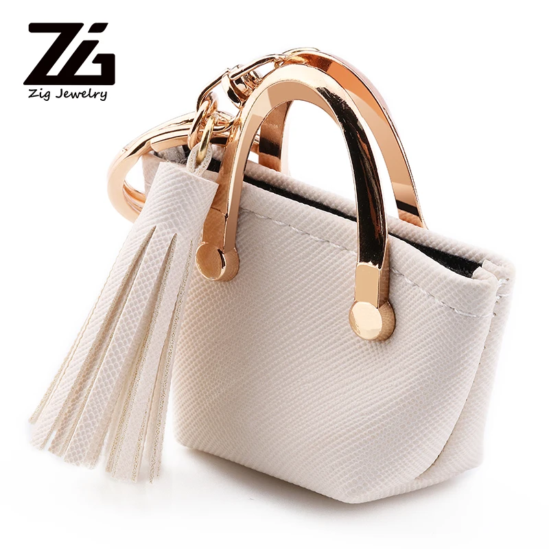 ZG маленькая сумка брелок мини кошелек для монет серый розовый синий красный