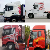 truck trailer j6p h7 gtl jiefang a7 for car decoration car stickers big truck scania cab decoration stickers