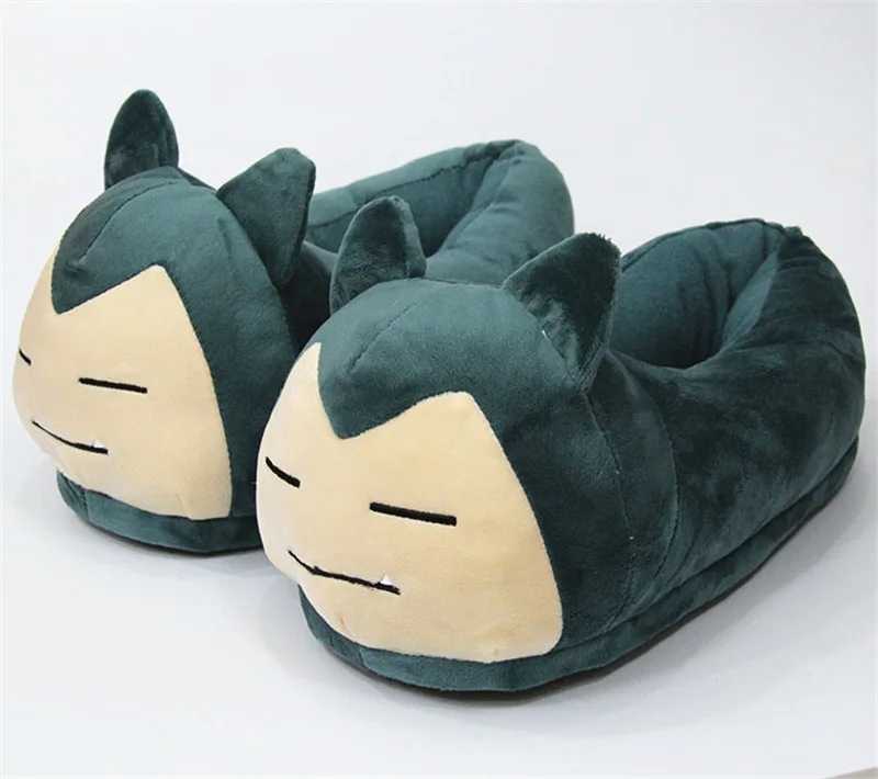 I 30 см 11 стиль аниме мультфильм пикачу Eevee Umbreon Sylveon Mudkip плюшевые домашние шлепанцы для взрослых домашняя зимняя обувь мягкие игрушки - Цвет: I