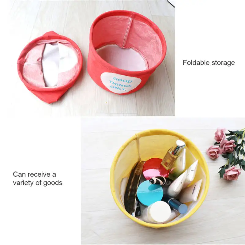 Водонепроницаемая Складная маленькая корзина для белья грязной одежды стоячая