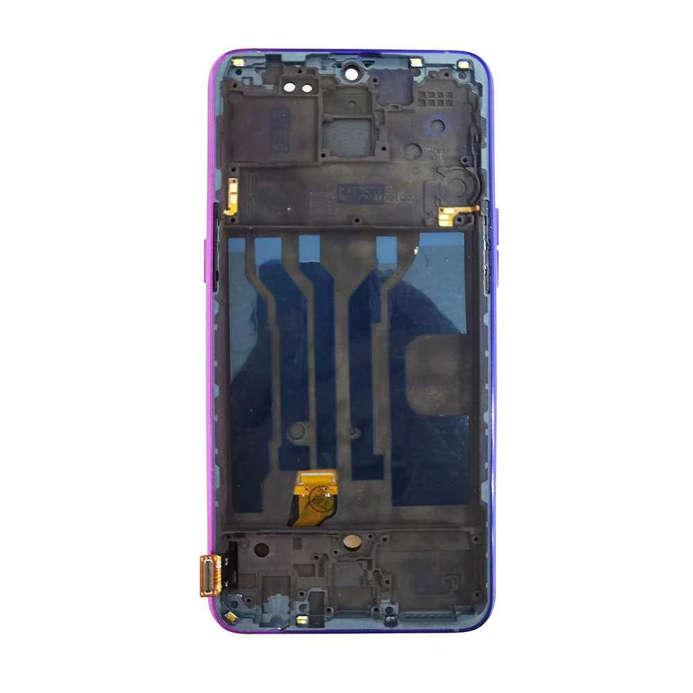 Pantalla LCD OLED de 6,4 pulgadas para OPPO R17, CPH1879, PBEM00, panel t&aacute;ctil, sensor de digitalizador con montaje de marco de repuesto-2