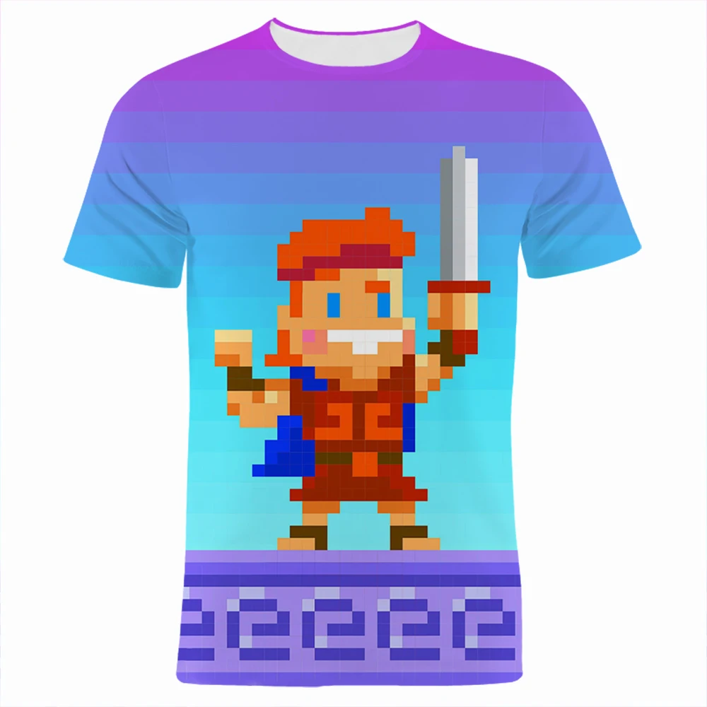 Футболка Hercules для мужчин и женщин летняя мультяшная Детская рубашка с 3D-принтом