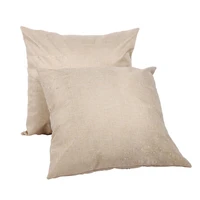 50pcsctn 4545cm linen sublimation heat press blank pillow case cushion cover