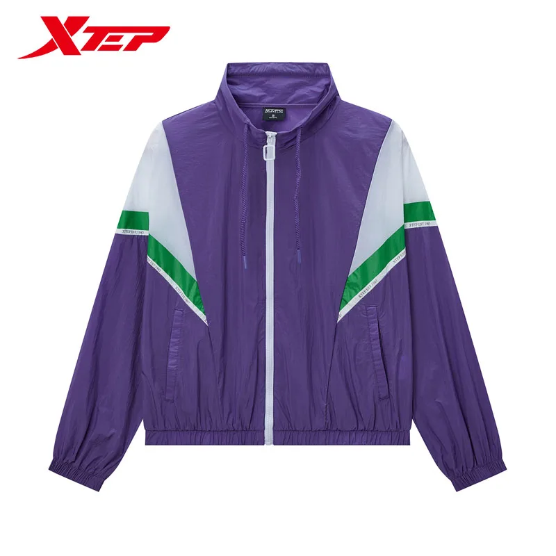 

Xtep Women Active Outdoor Windbreaker Fashion Sportswear 980228140019