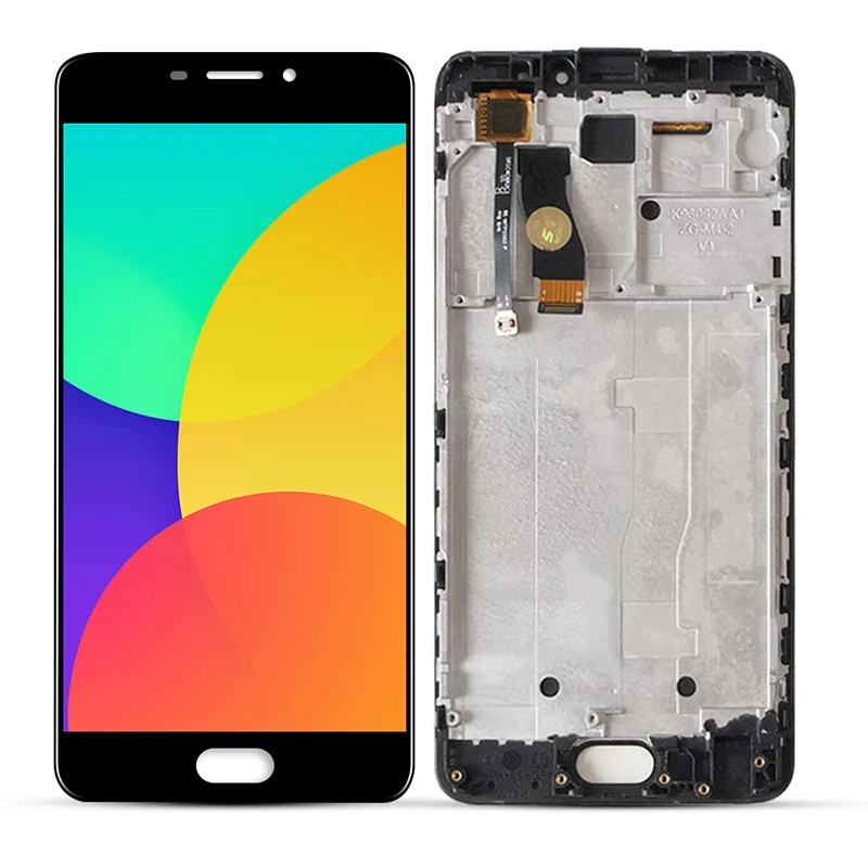 ЖК дисплей рамка для Meizu M621Q M621M M621C M621H. M5 Note с дигитайзером и сенсорной панелью|screen