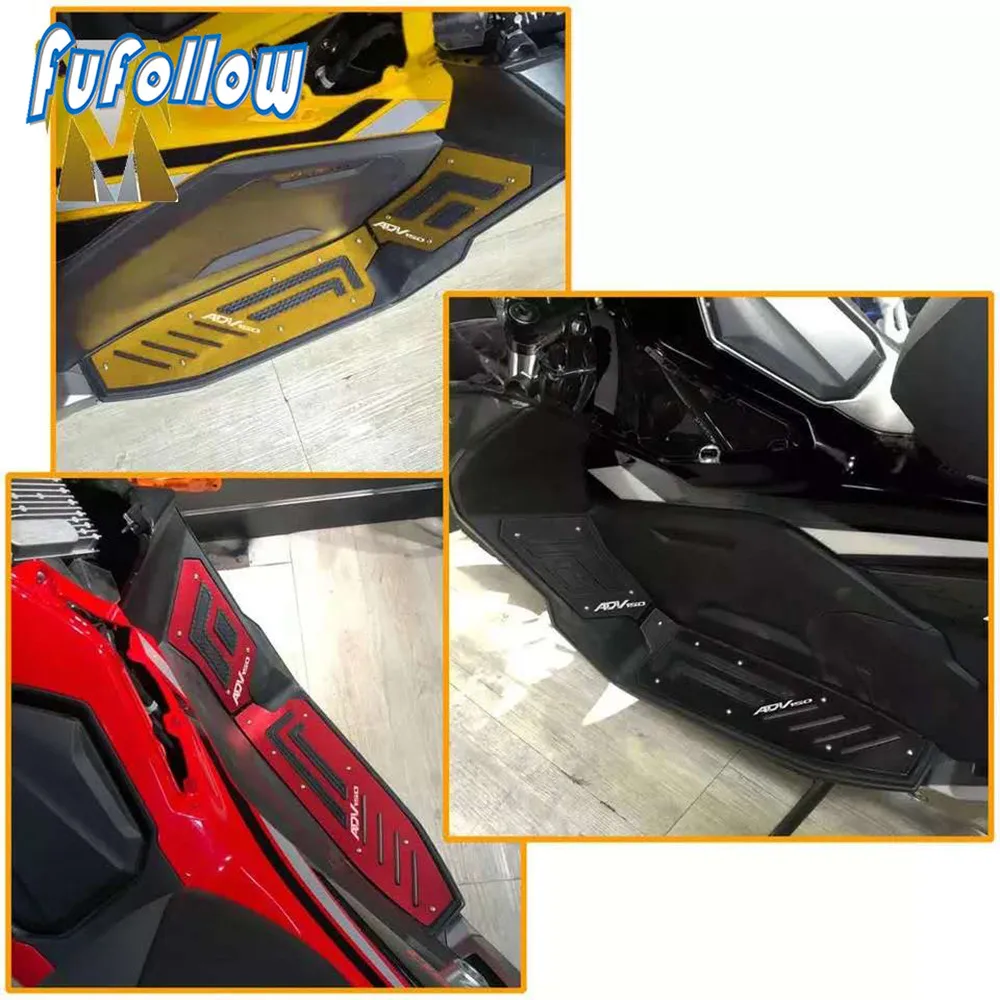 Мотоцикл с ЧПУ спереди и сзади для ног HONDA ADV150 ADV 150 x-adv150 2019-2020 2021 подножки пластина