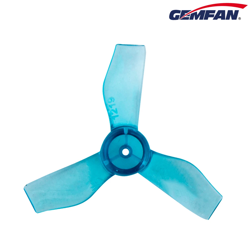 Gemfan 31 мм 1219 0703x0804x3 3 Лопасти PC Propeller 1 для RC FPV Racing Freestyle Tinywhoop Mobula6 Drones 1103|Детали и