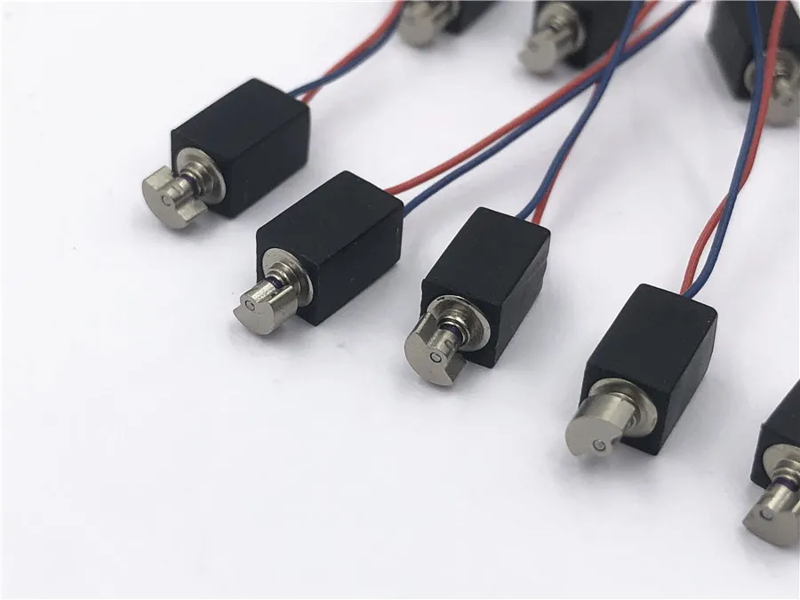10 шт мини микро 4 мм * 8 Вибрационный Мотор постоянного тока 3V-5V полые чашки на