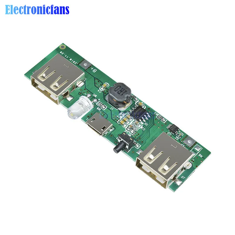 Модуль управления зарядным устройством для мобильных устройств 5 В 1 А 2 Micro USB