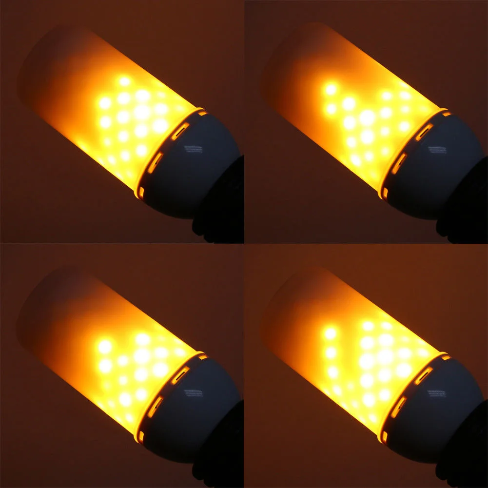 

E27/E26/E12/B22 LED SMD 5W Flicker Flame Fire Effect Light Corn Bulb Warm Emulation Lamp TSH Shop