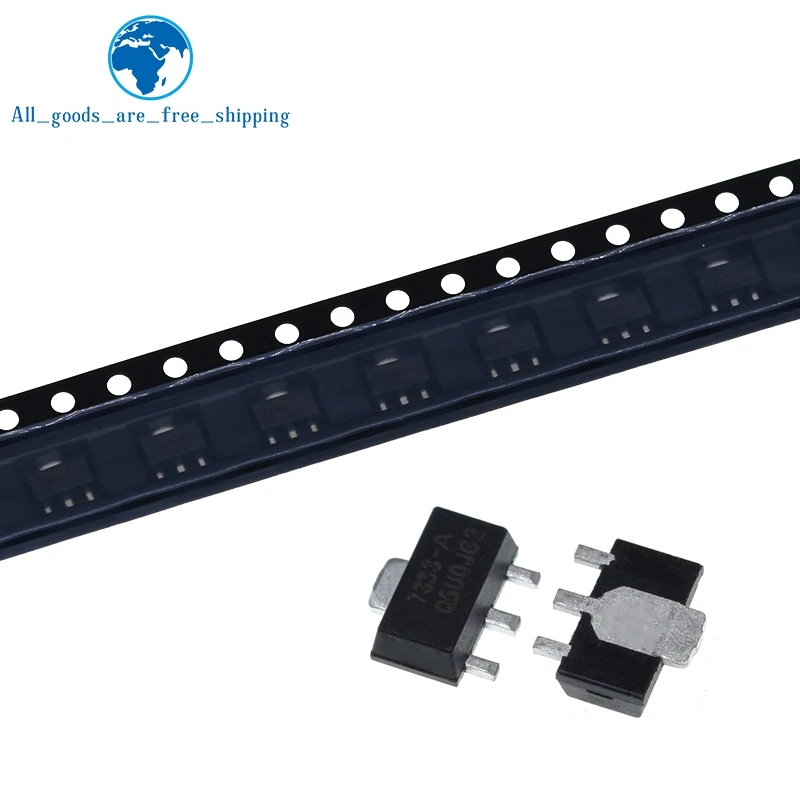 10 шт HT7333-A SOT89 HT7333-1 SOT-89 HT7333 7333-1 SMD 7333A-1 Новый и оригинальный IC | Электронные