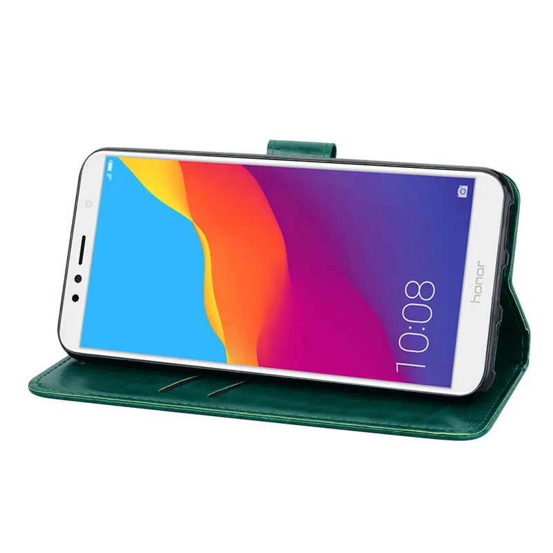 Huawei Honor 7C AUM-L41 чехол 5,7 дюймов кожаный чехол-книжка для huawei Honor 7C Honor 7C 5,7 русский флип-чехол