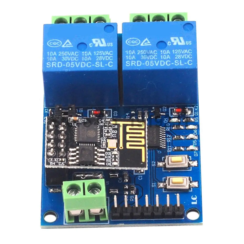 5V ESP8266 Dual WiFi Relay IoT Smart Home Mobile APP Remote Switch | Обустройство дома
