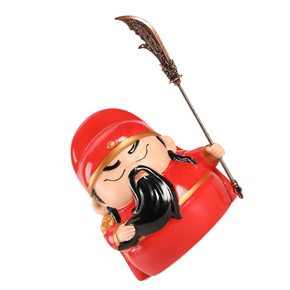 

Фарфоровый Декор Гуань гонг, статуэтки, китайское украшение для дома, 1 шт.