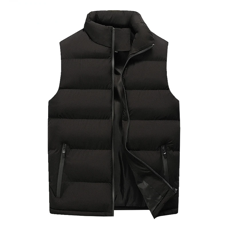 

Mens Vest Jacket Men New Autumn Warm Sleeveless Jackets Male Winter Casual Waistcoat Vest Plus Size Veste Homme Brand Clothing