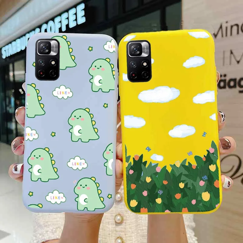 

For Xiaomi Redmi Note 11 Pro Case Cover For Xiomi Redmi Note 11 Pro Plus 5G Silicone Phone Case Soft Matte Fashion Cute Fundas