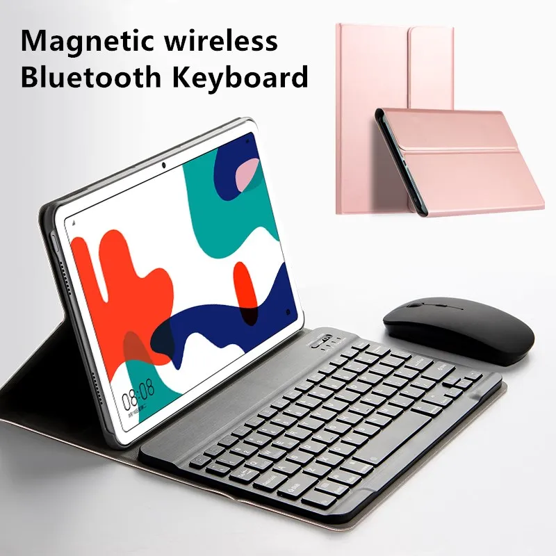 

Чехол из искусственной кожи для Huawei MatePad 10,4 дюйма, внешняя идентификация, защитный чехол для планшета с Bluetooth-клавиатурой