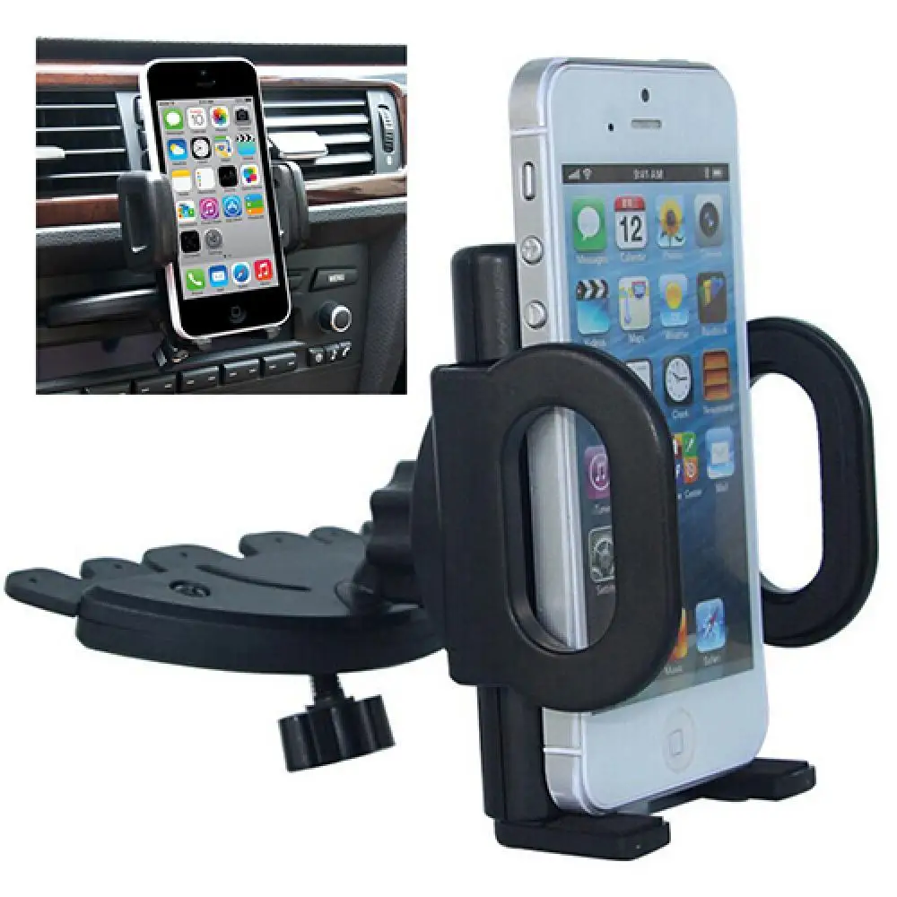 

Universal Rotatable Car CD Slot Mount Bracket Holder for iPhone Cell Phone GPS