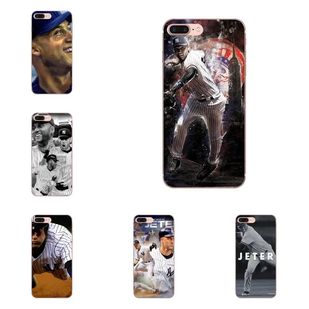 Мягкий модный чехол из ТПУ для Galaxy Grand A3 A5 A7 A8 A9 A9S On5 On7 Plus Pro Star 2015 2016 2017 2018 Derek Jeter