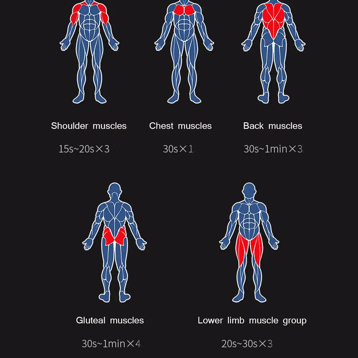 

Muscle Massage Gun Sport Therapy Muscle Massager Fascia Gun Body Relaxation Pain Relief Slimming Shaping Tool with 4 Heads