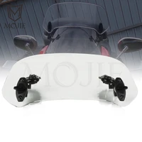 motorcycle windshield extension spoiler windscreen air deflector for piaggio bv 125 250 350 500 beverly typhoon 50 x evo 125