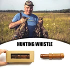 Свисток для утки, имитация голоса, свисток для съемки на улице, свисток для охоты из дикой гусины, свисток для охоты, 1 шт.