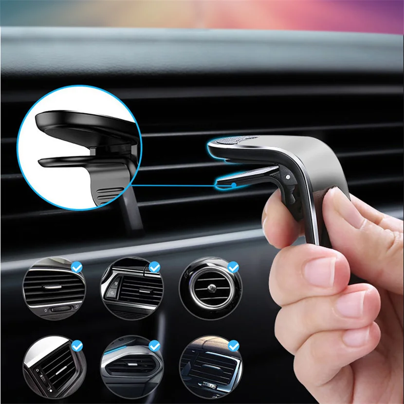 Металлический магнитный автомобильный держатель для телефона подставка BMW x1 x2 x3 1