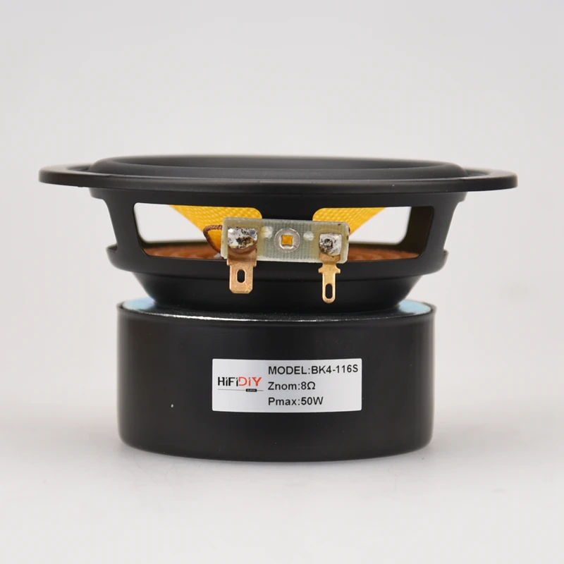 HIFIDIY в прямом эфире, Hi-Fi, 4 дюйма 4," мидбаса НЧ-динамик 4/8 OHM 50W Стекло волокна Вибрационный бассейна громкоговоритель BK4-116S