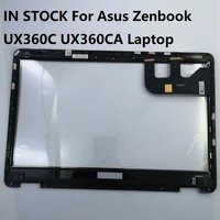 13 3 touchscreen for asus zenbook ux360c ux360ca laptop touch screen digitizer glass replacment parts with front bezel frame