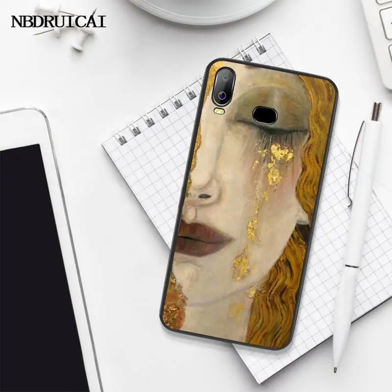 Чехол для телефона с рисунком Густава Климта PENGHUWAN the kiss Samsung A10 A20 A30 A40 A50 A70 A71 A51 A6 A8
