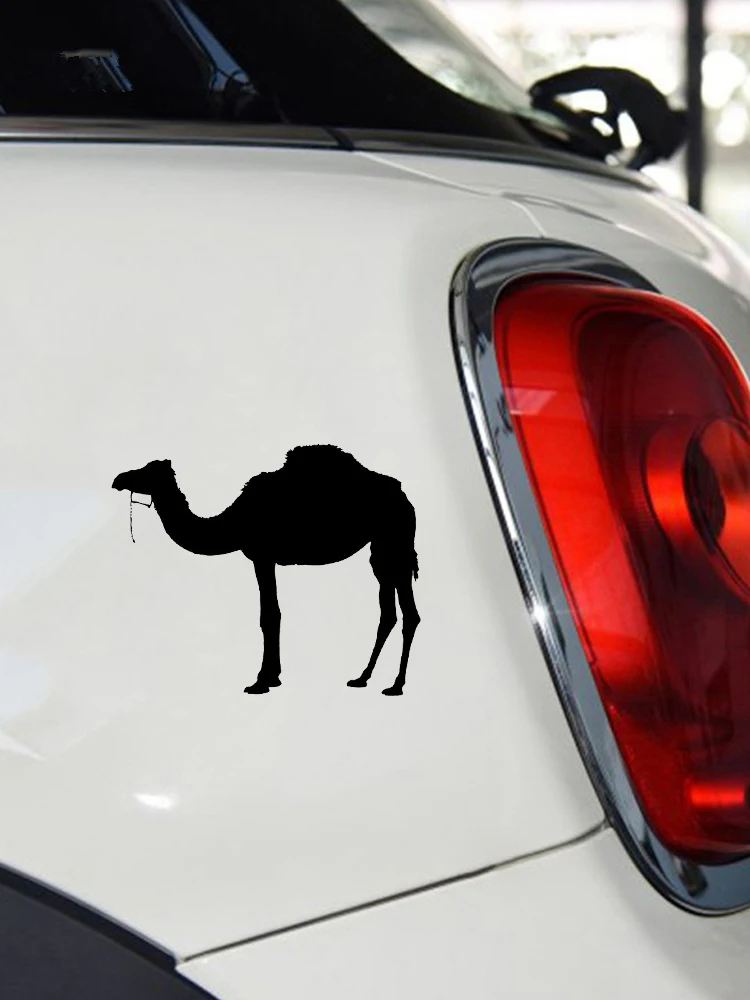 Стилизация автомобиля милый верблюд модная Автомобильная наклейка животные