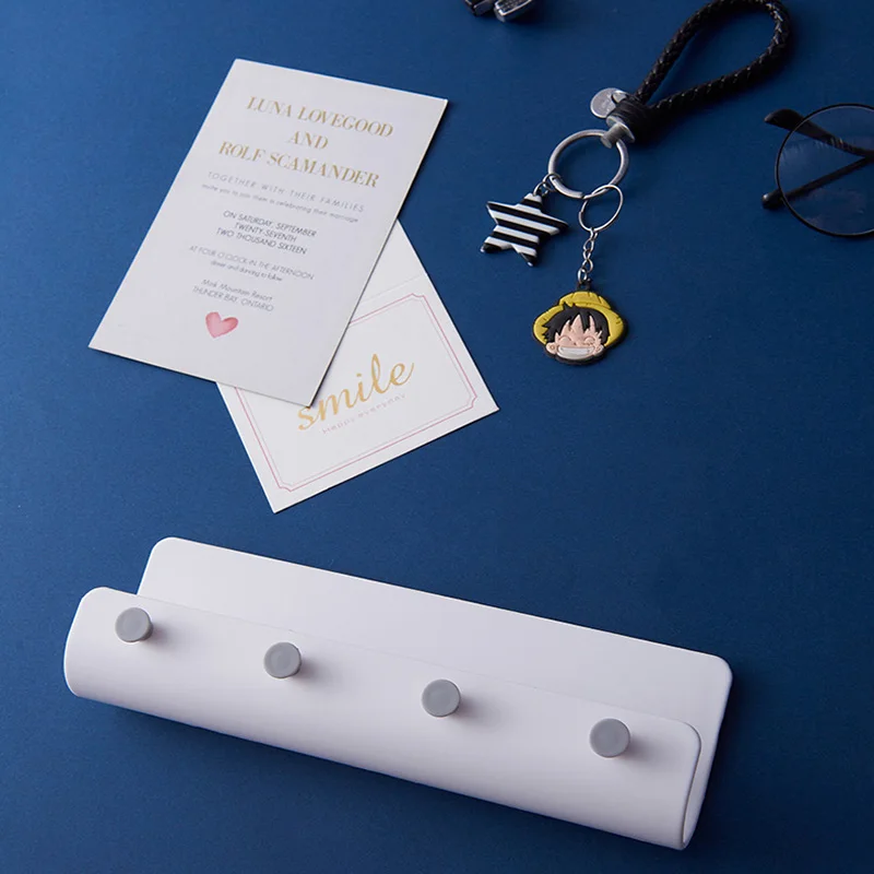 U-образные настенные декоративные стойки с четырьмя вешалками крючки настенный