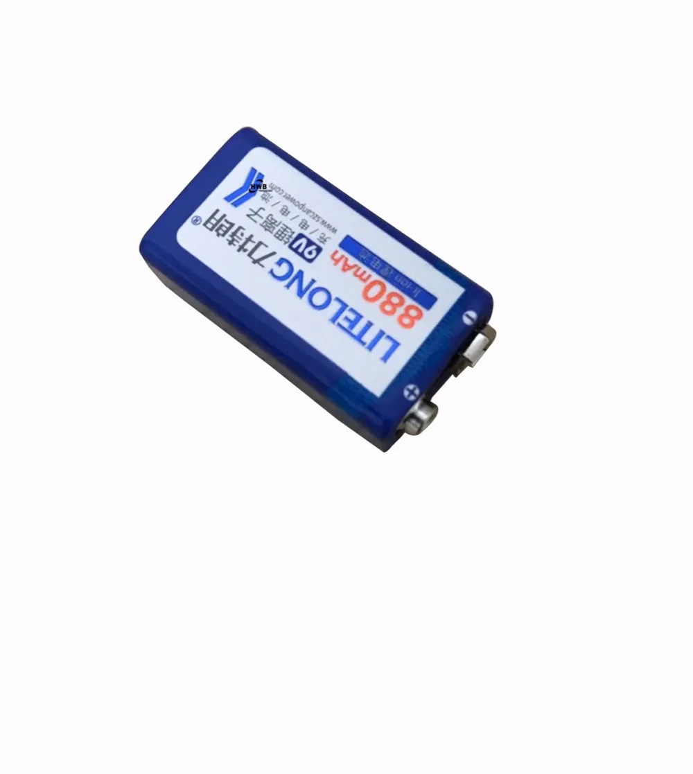 Литий-ионный перезаряжаемый аккумулятор 9 В 880 мАч 2 шт. | Электроника