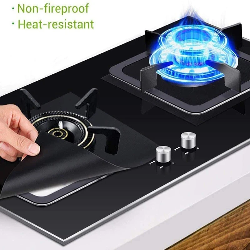 1/3/5pcs Stove Top Protect Mat Reusable Non-stick Cover Liner Clean Cook For Kitchen Accessories Cozinha Acessório Utensilios - купить по