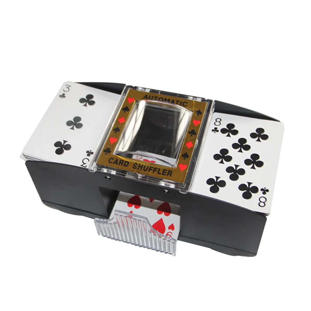 

Board Game Poker Electric Automatic Poker Shuffler Casino Robot Shuffler Black