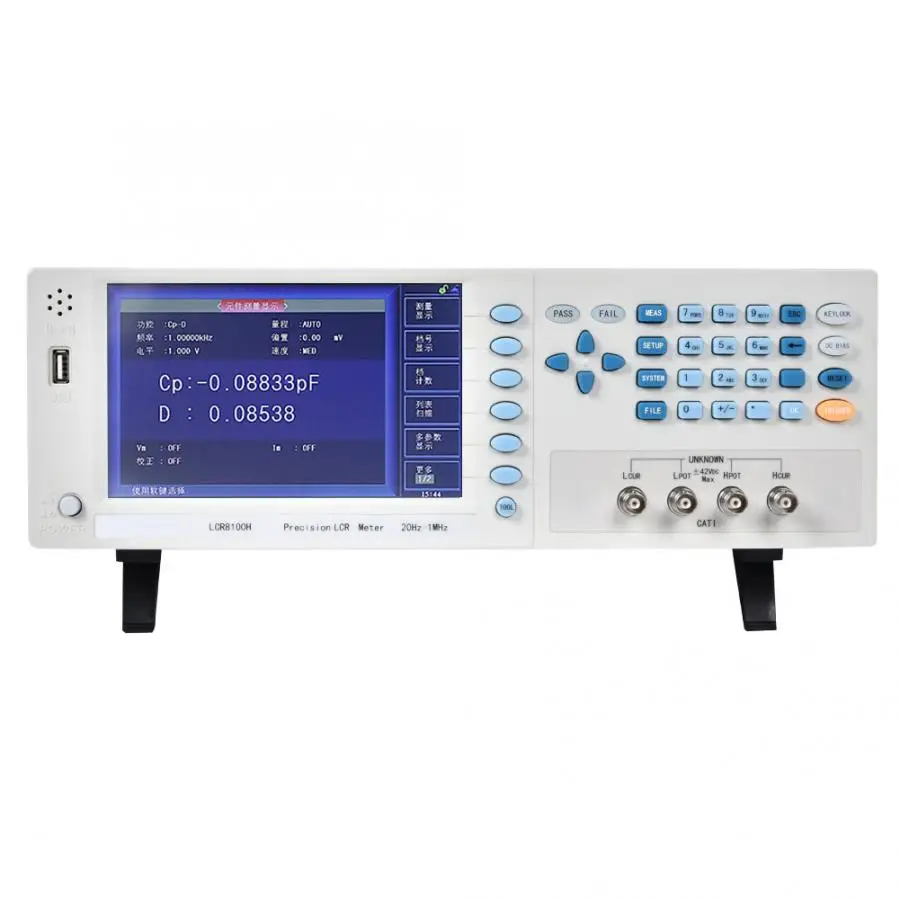 Измеритель емкости сопротивления и индуктивности Benchtop цифровой мостовой