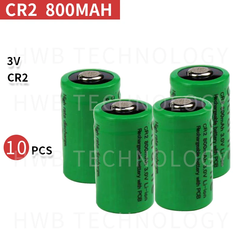 10 шт. Новый 3 в CR2 15270 800 мАч перезаряжаемая батарея цифровая камера специальная |