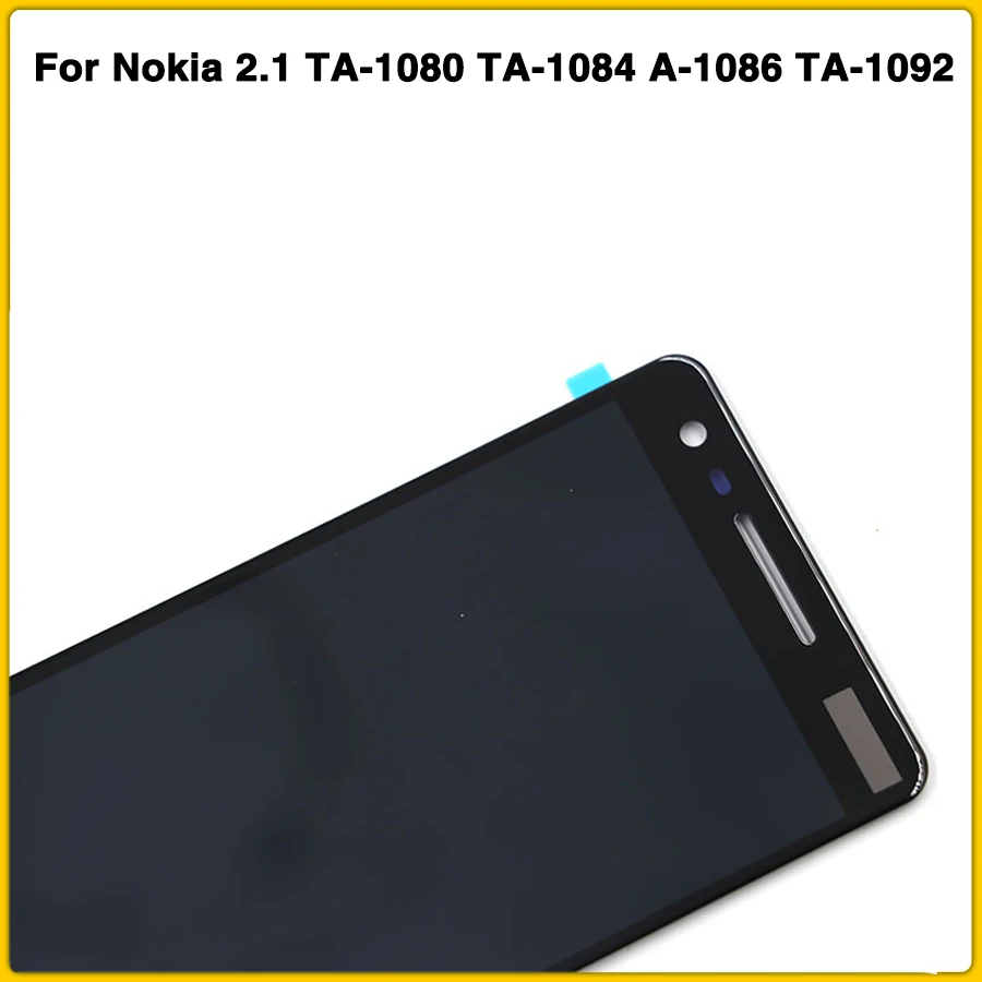 Для Nokia 2 1 N TA 1080 1084 A 1086 1092 1093 5 &quotЖК дисплей сенсорный экран панель Полная сборка