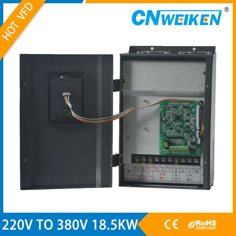 15 кВт 220 В переменного тока Частотный Привод VFD инвертор для 3 фаз 380 11 шпиндель 11000